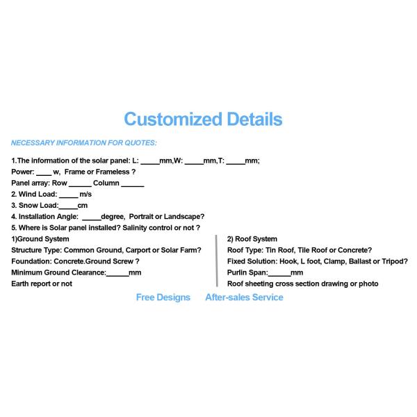 Солнечная электростанция Carport Anodized Q235 Солнечная стальная система Carport для рынка