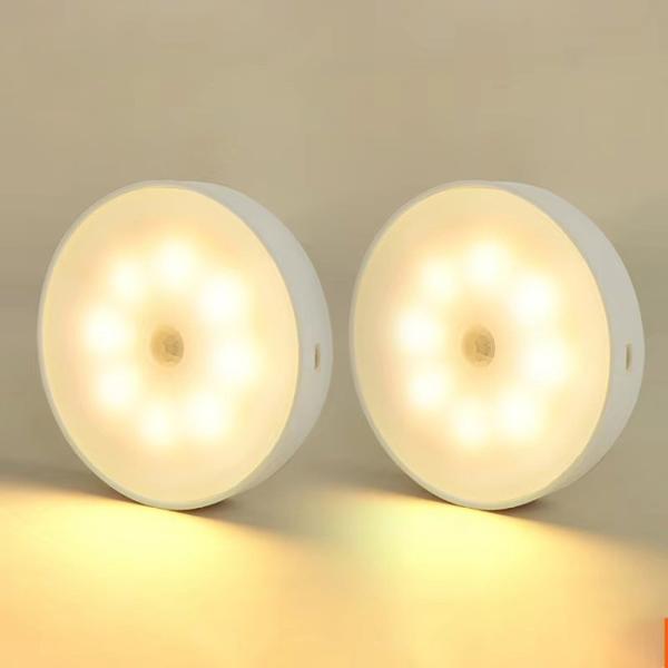 Rechargeable Motion Sensor Night Light IP33 3000K With Dimmable Color Temperature
