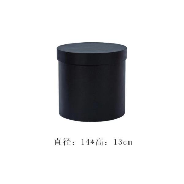 Картонная бутылка с цветочным цилиндром с золотой печатью