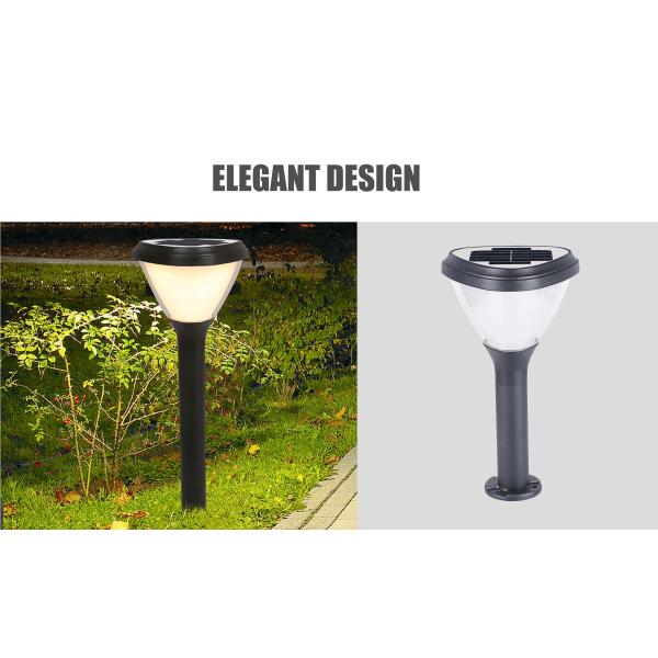 4.5W 7000mAH Solar Powered Garden Lights IP65 Alu PC Waterproof