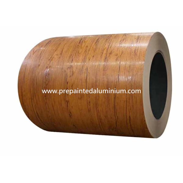 Алюминий древесины сплава 1050 покрытый Пвдф покрывает на открытом воздухе отделку стен