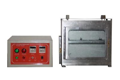 Verificador ardente material interior da inflamabilidade do couro da máquina do teste dos auto móbeis