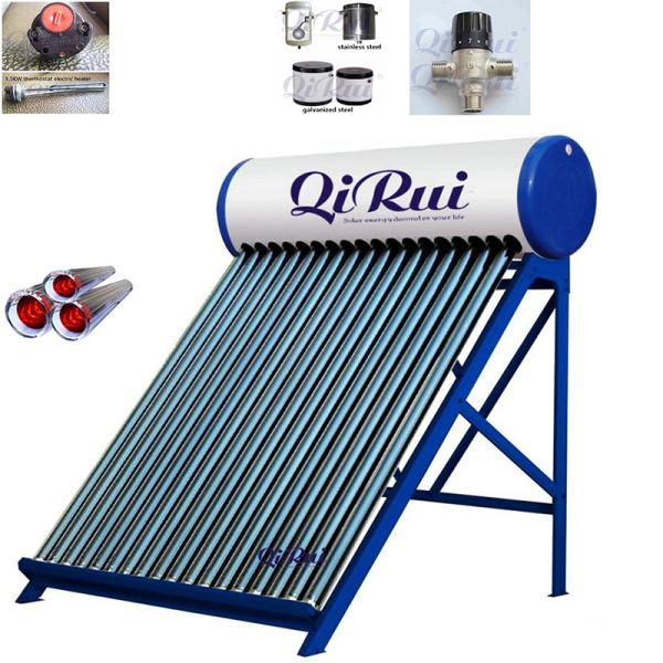 Terma Solar Vacuum Tube Hot Spring Precio Del Calentador De Agua Solar for Peru
