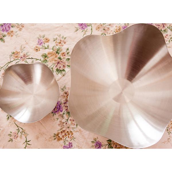 SS304 Metal Fruit Plate Snack Nuts Home Furnishings 25*10.5MM