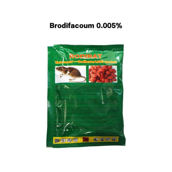 Brodifacoum 0.005% Bait indirect anticoagulant rodenticide CAS 256073-10-0