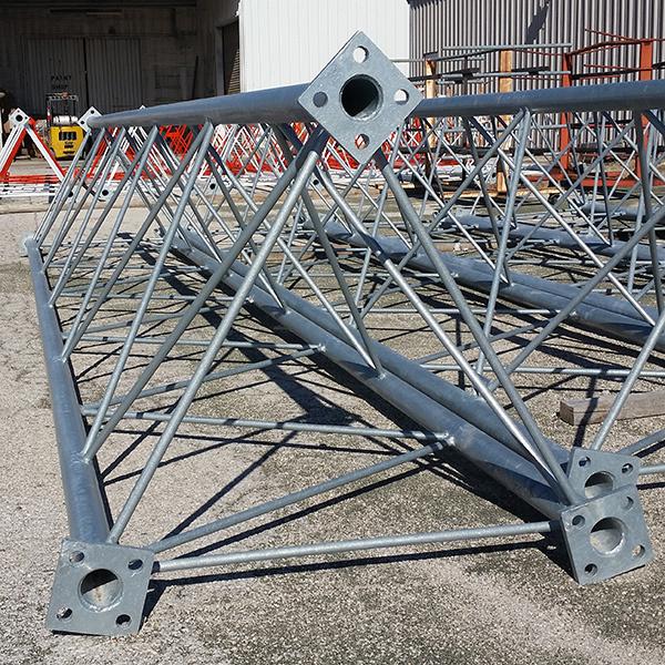 20m Four Legged Steel Tube Antenna Microwave Cellular Communication Tower