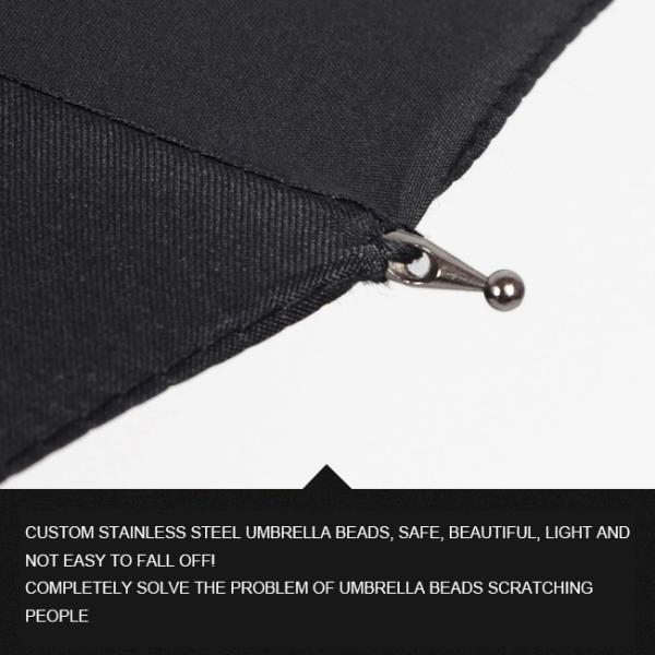 Rust Free Fiberglass Ribs Shaft Auto Golf Umbrella