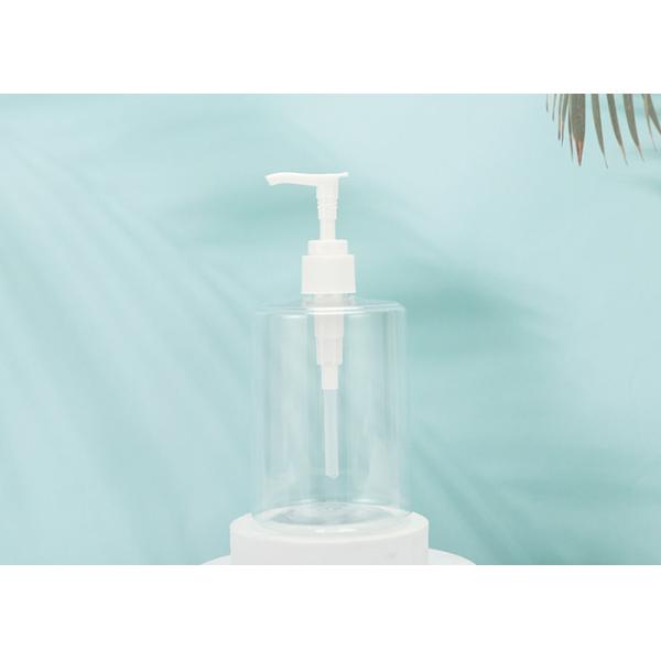 Насос 500ml косметического ЛЮБИМЦА пустой разливает пластиковое лоснистое цилиндрическое по бутылкам 16oz