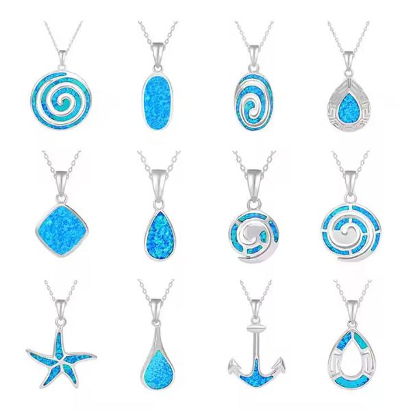 Synthetic 925 Silver Sterling Opal Jewelry 6mm Heart Stud Earrings For Women