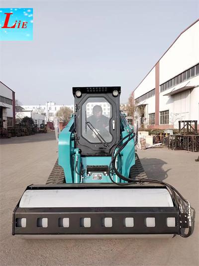 China skid steer loader vibratory roller attachments skid steer compactor attachments
