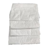 Coton industriel de rebut Rags de textile blanc pur de taille normale