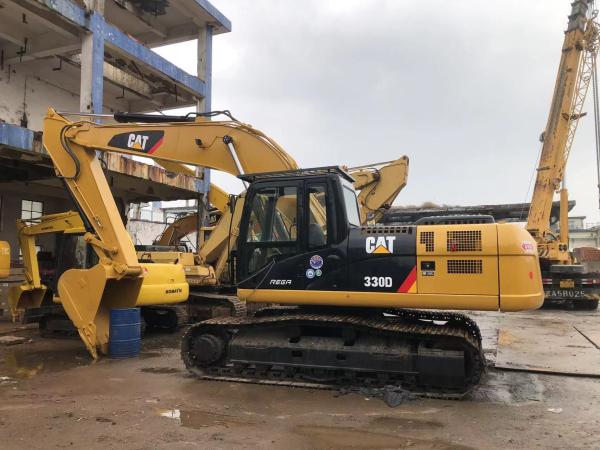 CAT330 Excavadora usada do Japão com capacidade de 30 toneladas e comprimento de transporte de 10,06 m