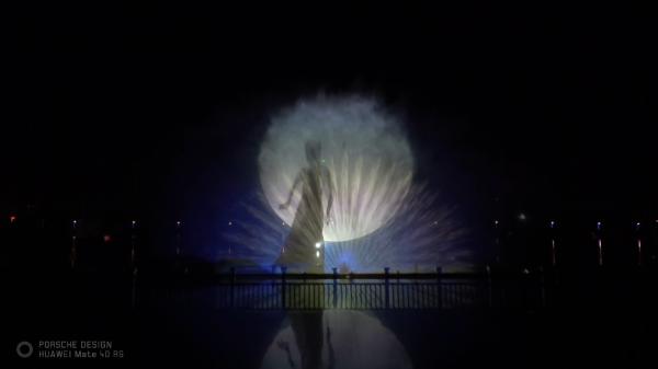 Color Changing Large Water Show Fountain Stainless Steel 304