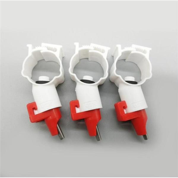 Непромокаемая ниппель Waterer утки гусыни Pvc пьяниц воды птицы