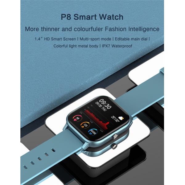 Водоустойчивый диапазон кровяного давления Smartwatch GTS формы квадрата RoHS