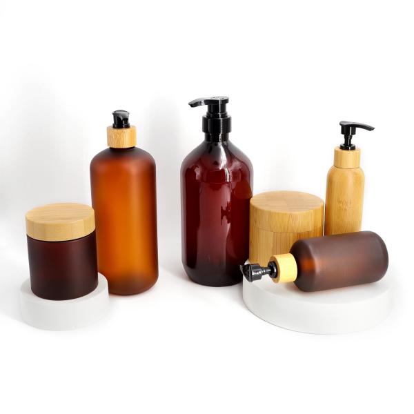 Банки 200g 100g крышки пластикового опарника ODM бамбуковые с печатанием шелковой ширмы