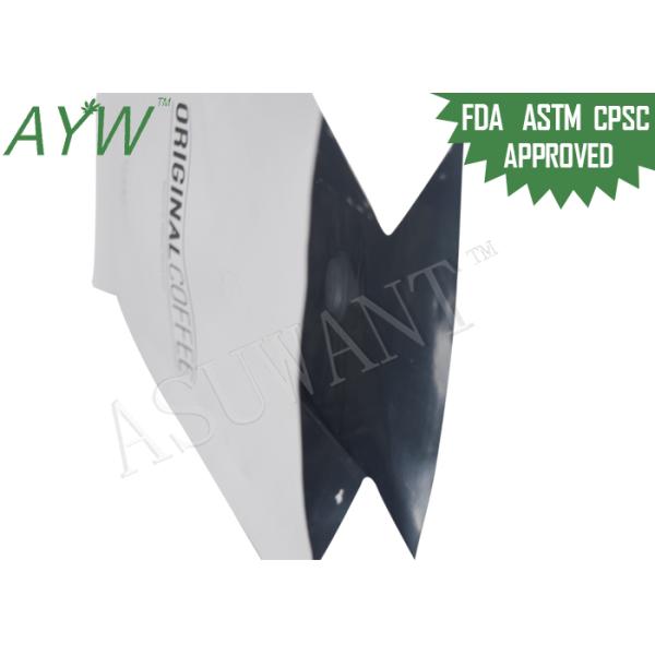 Квадратная нижняя Гуссетед бумага Крафт сумок, сумка кофейного зерна упаковывая с связью олова