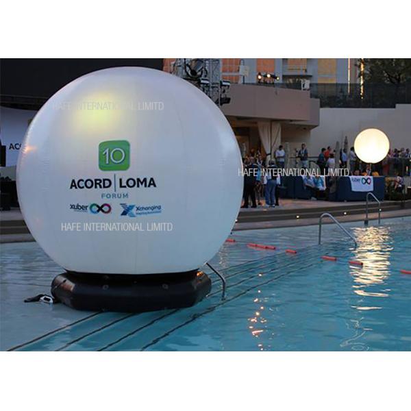 Ballon d'eau de allumage gonflable géant de flottement de LED 480W pour le concert/publicité