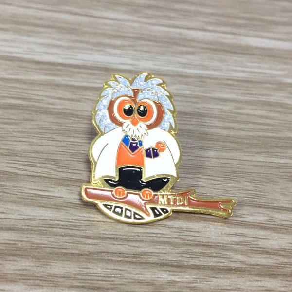 Premium Glowing Koala Bat Enamel Pin – Cute Monster Themed Collectible Badge for Backpacks
