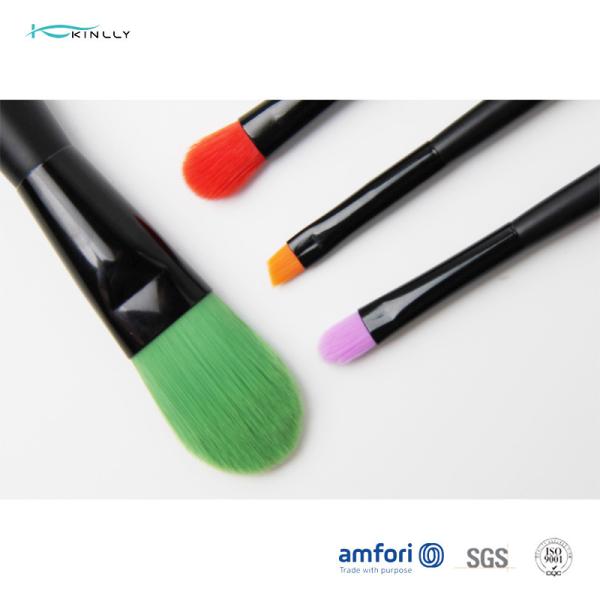 Paper Box Powder 4pcs Colorful Makeup Brush Set