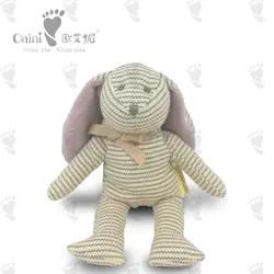 Custom Soft Animal Teddy Bear Toys Cotton Stuffed Striped Bear Toys Kids Soft Toys