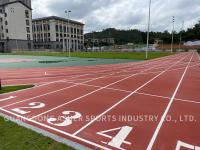 Pista de carrera del sistema de embalaje prefabricado de PU