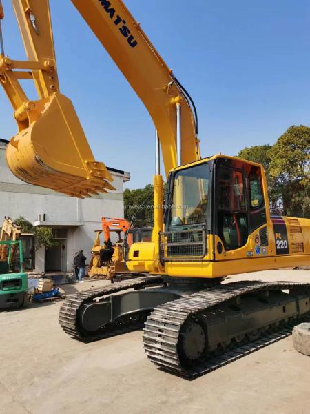Original Japan Komatsu PC220 PC200 PC240 PC300 PC350 PC400 PC450 Digger Crawler Excavator