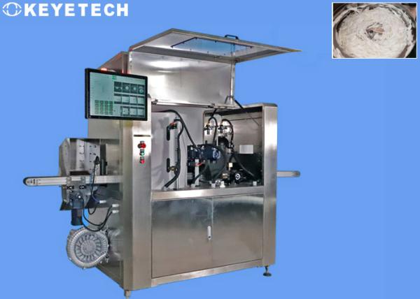 Feather Quality Grading with Machine Vision Inspection Sorting System