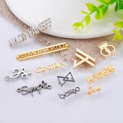 Eco Friendly Purse Hardware Nickel Free Metal Nameplate For Bags And Tag