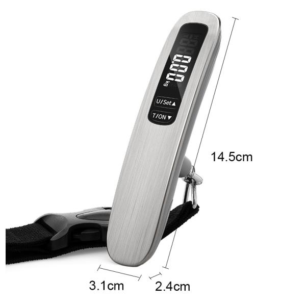 Durable Smart Weight Scales Weigh Basculas Digital Balance Electronic Scale Bascula Mini 50KG Luggage Portable Weighing Electronic Scale