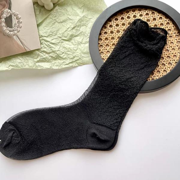 Moda para mujeres calcetines de hilo metálico de oro brillante plata calcetines de moda brillante