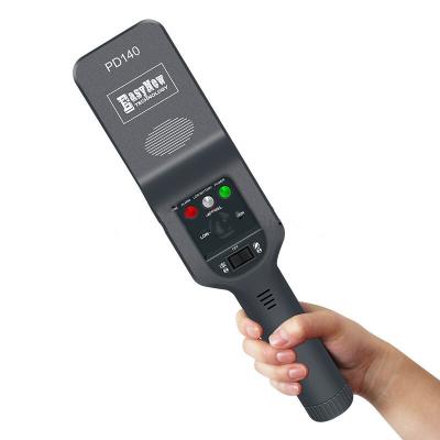 Pd-140 handheld portable metal detector manufacturer uses metal detector with rechargeable battery for security inspecti