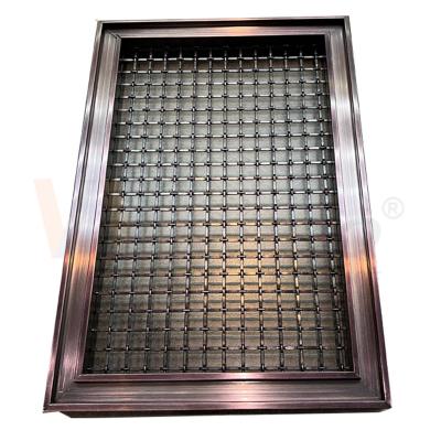 Coffee Color Stainless Steel Decorative Wire Mesh Panels 201 304 316 Grade