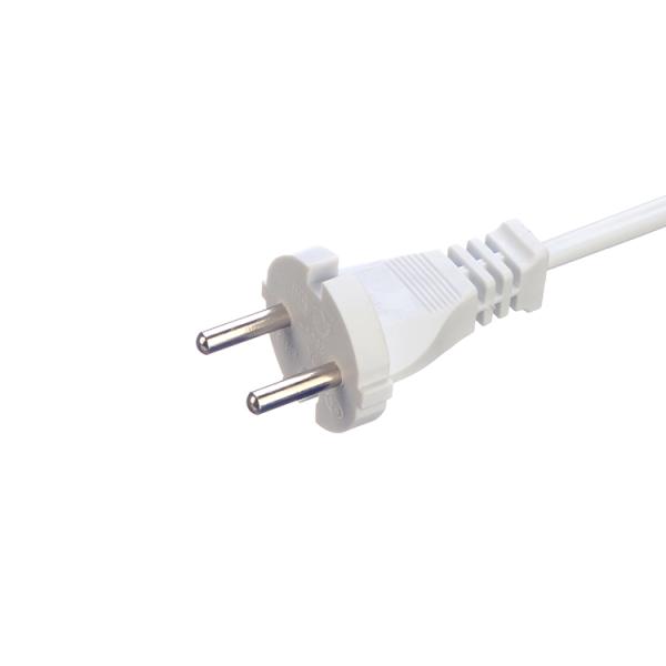 Top Rated SNI Standard 10A 2 Pin Prong H05vvh2 f 2x0.75mm2 AC Power Cable for Your Home Kitchen Appliances