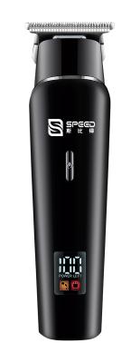 ABS Cor Preta Trimmer de Cabelos Sem Cordel SHC-5079 Nova Popularidade