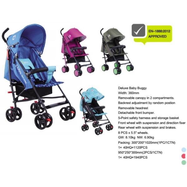 Deluxe baby buggy