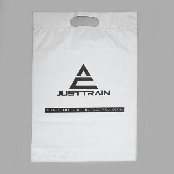 11x15 Black poly mailers with die-cut handle,plastic handle carry bags, handle plastic bags,mailing bag with handle