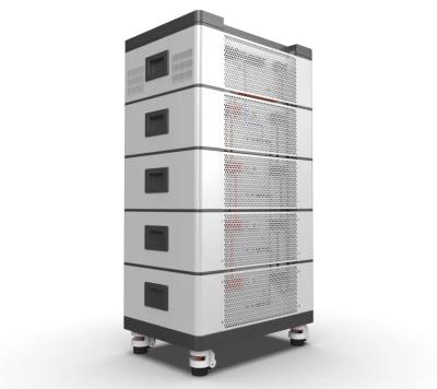 Sistema de inversor de bateria de armazenamento de energia solar de iões de lítio Lifepo4 100Ah 5KW