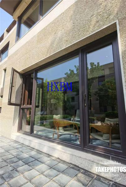 Thermal Break 5mm Glass Clad Aluminum Windows Anodized