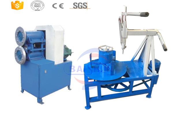 Waste Scrap Tire Recycling Machine / Rubber Waste Tire Recycling Equipment