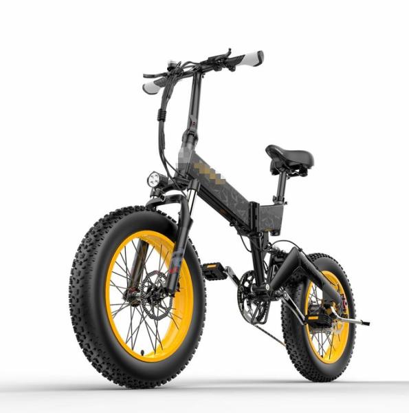 Suspensão completa de 20 células de bateria elétricas gordas da bicicleta X3000 48v 1000w 14.5Ah LG da dobradura do pneu da polegada