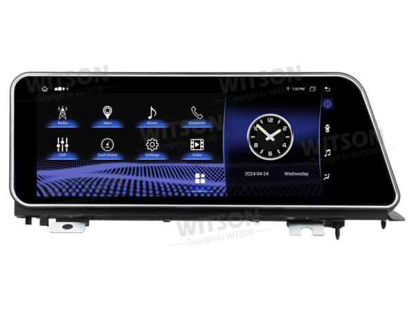 12.3'' Screen For Lexus RX RX200 RX270 RX300 RX350 RX400h RX450h 2015-2019 Car Multimedia Stereo GPS CarPlay Player