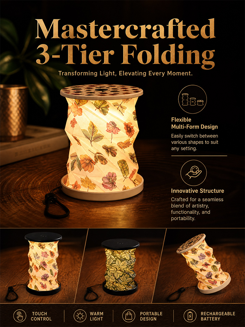 cordless table lamp Soft Warm Light Lantern – Enhance Your Dining Table or Outdoor Party 