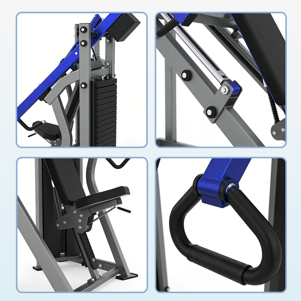 MTS04 Triceps Machine Pin Loaded Seated Triceps Extension Commercial Gym Equipment