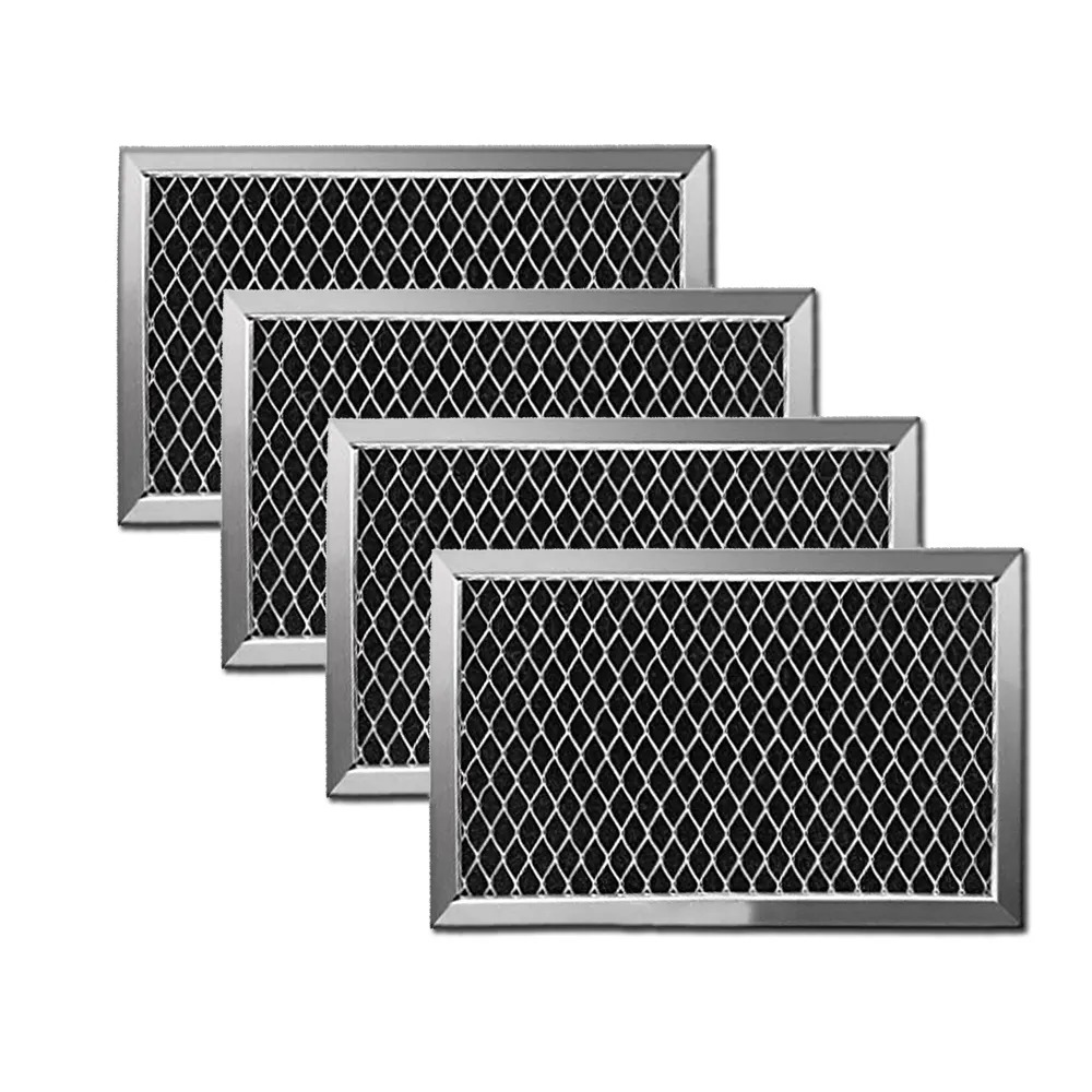 4 x 8-5/8 x 3/8 Inch High Efficiency Microwave Oven Filter with Easy Installatio