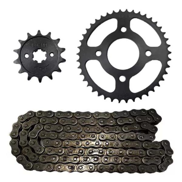 Fit for Bajaj Boxer 150 Custom Motorcycle Chain and Sprocket Front 14T Custom Design