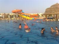 diapositiva de alta velocidad de la altura del 11m/de los 8m, equipo del parque del agua de 5 de los jinetes toboganes acuáticos de la fibra de vidrio
