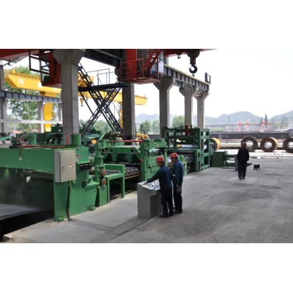 1600MM Thick Plate Cut To Length Line For 3-12 MM Thick Carbon steel Sheet