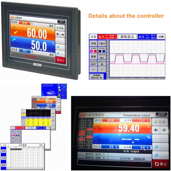 Large Capacity Thermal Cycling Chamber with 7 Inch Digital Touch Screen