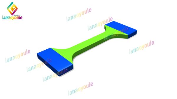 0.6mm 1000D Plato Inflatable Aqua Park Equipment Customized Size
